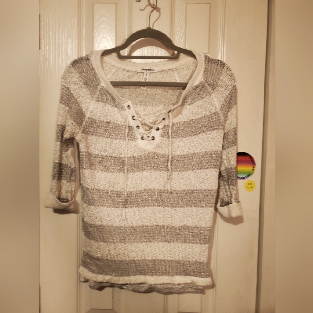 Large Stripe Sweater